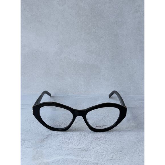 NEW Saint Laurent SLM60 Cat Eye Optical Frames in Black main image 4